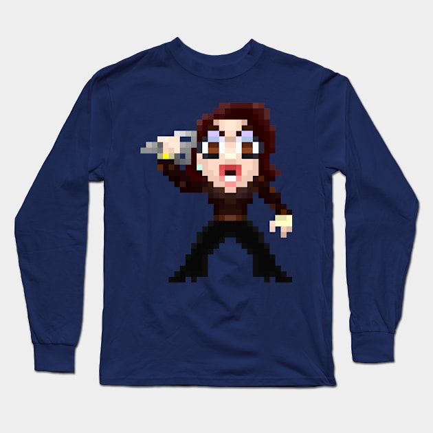 16-Bits Soraya Montenegro Long Sleeve T-Shirt by badpun